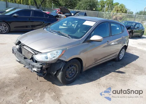 2014 Hyundai Accent Gs z USA, uszkodzony, nr VIN KMHCT5AE6EU141176